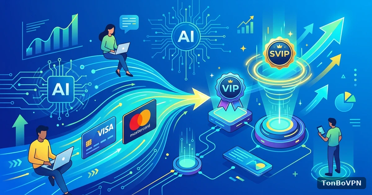 通博VPN信用卡支付教程：Visa / Mastercard 开通 VIP / SVIP 会员（附支付失败排查）