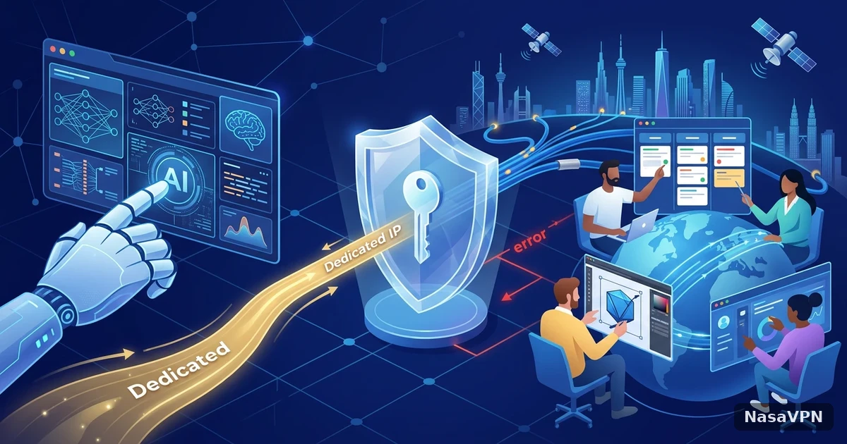 NasaVPN 独享 IP 实测:AI 工具与跨境办公到底快不快
