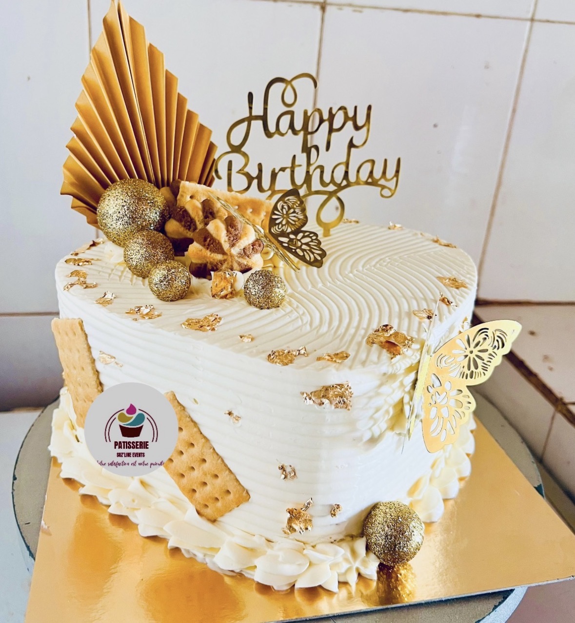 Gâteau à la vanille