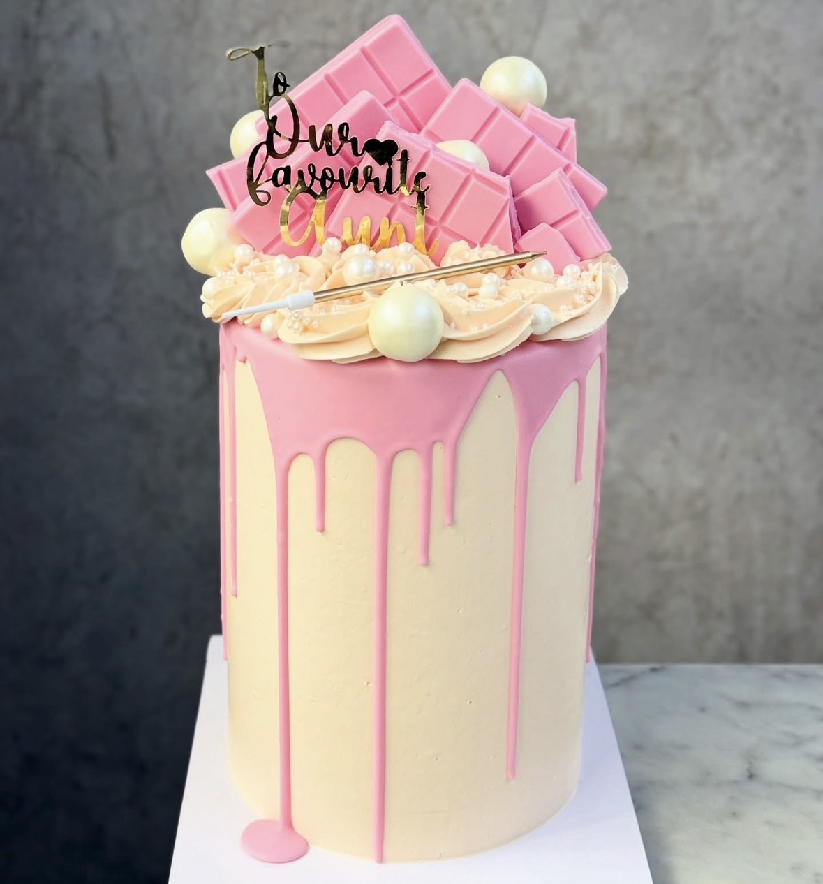 Gâteau à la vanille
