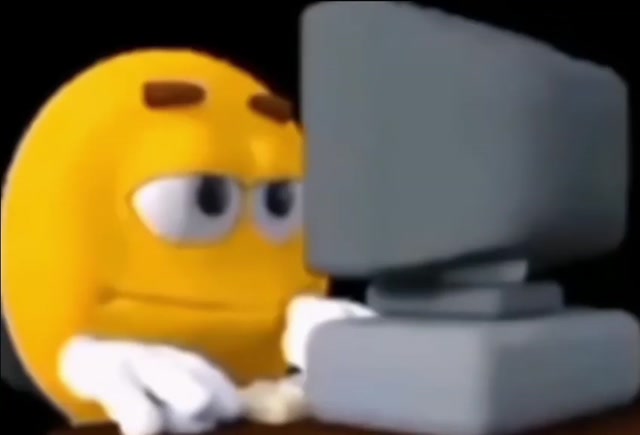 emoji Shocked Reaction meme template variant 1