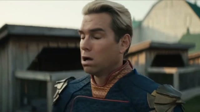 Homelander blowing meme template variant 1