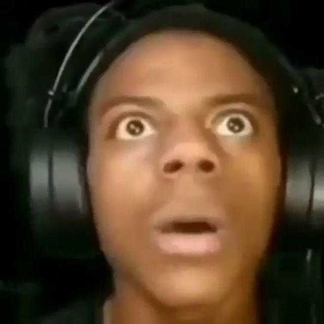 Speed shocked reaction meme template variant 1