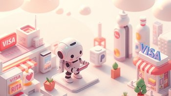 Visa AI Commerce, Meta AI Returns, Apple AI Demand, Galaxefi Foreign Trade, Nvidia AI Chip Policy