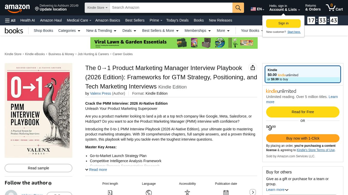 0-to-1 PMM Interview Playbook (2026)