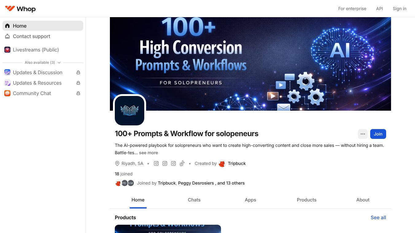 100+ Prompts & Workflow for solopeneurs