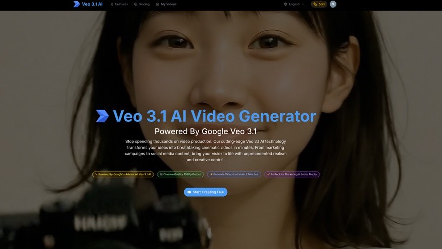 Veo 3.1 AI Video Generator