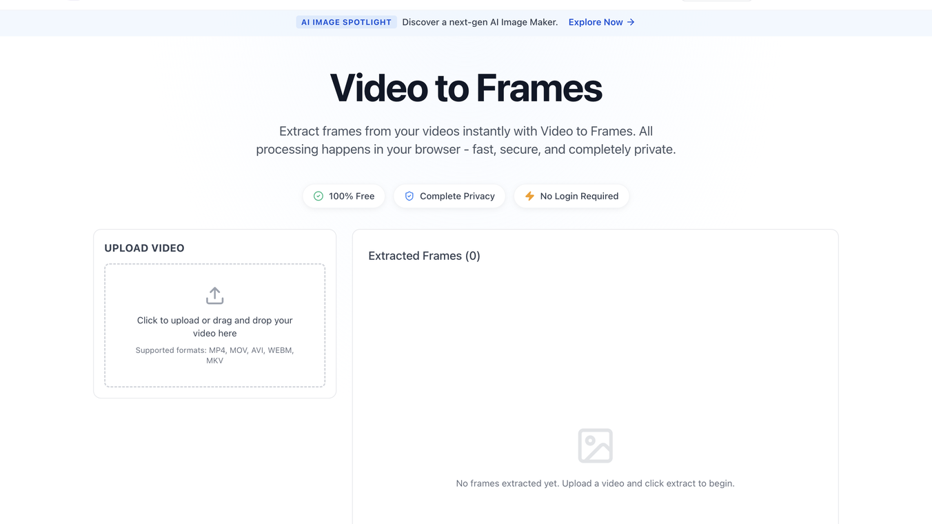 Video to Frames Maker