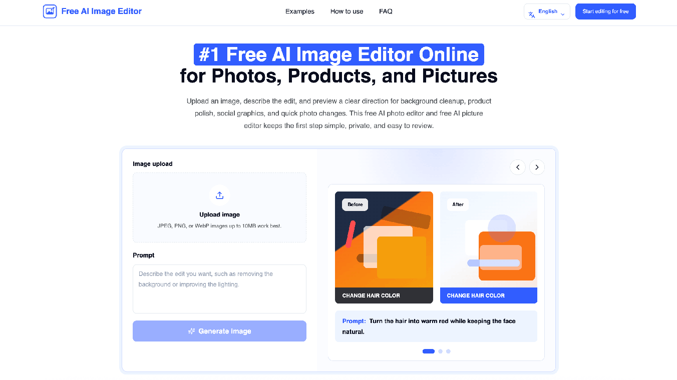 Free AI Image Editor