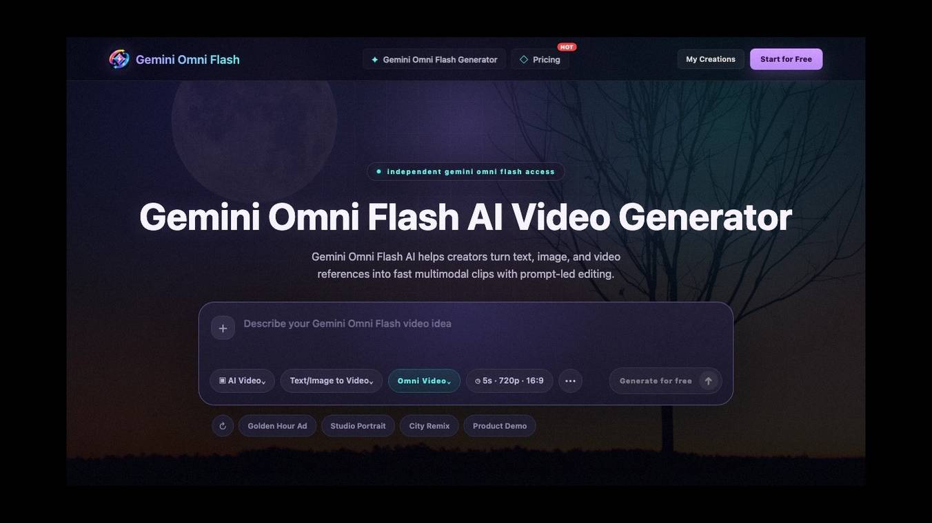 Gemini Omni Flash