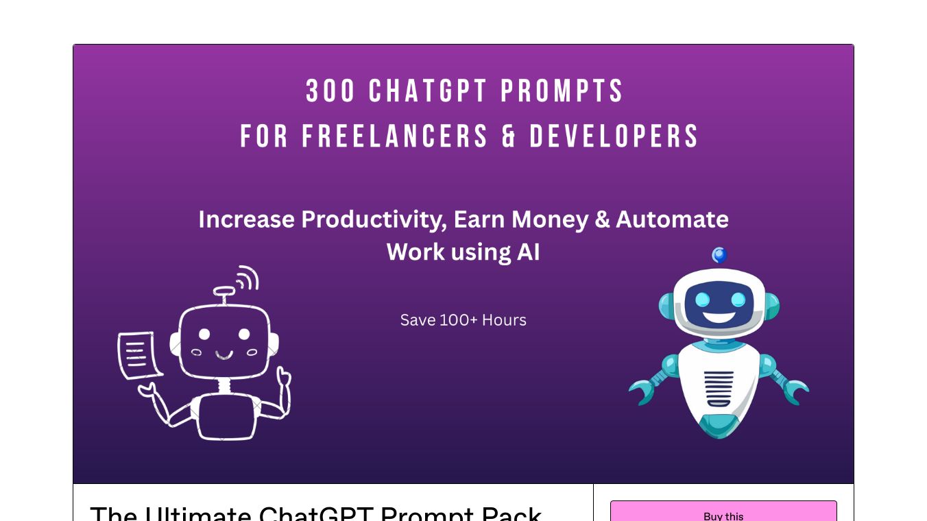 300 ChatGPT Prompts for Developers