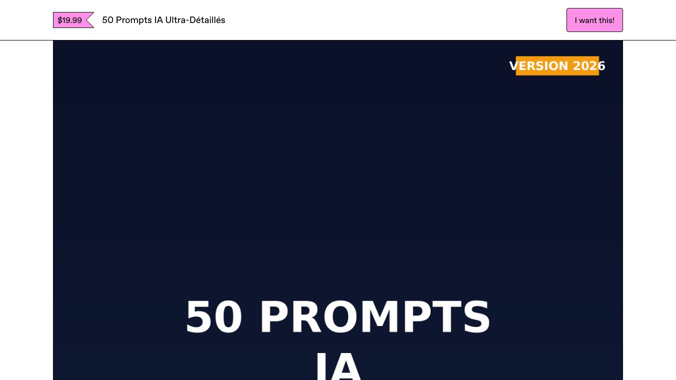 50 Ultra-Detailed AI Prompts