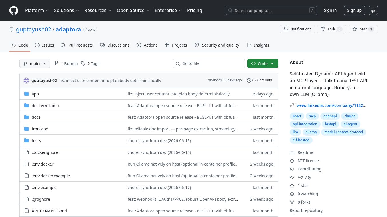 Adaptora - Open Source