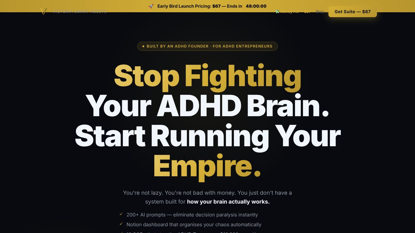 ADHD Brain-Sync: AI Executive Suite