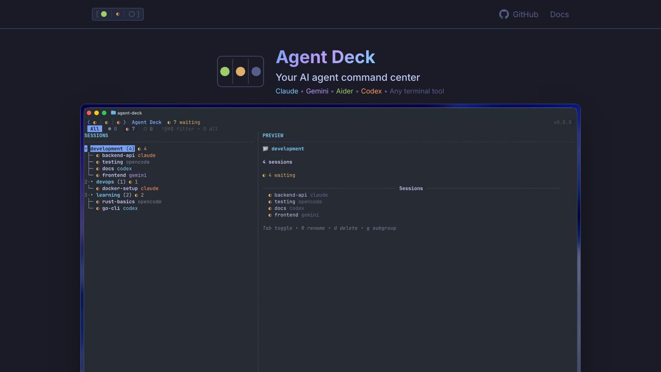 Agent Deck