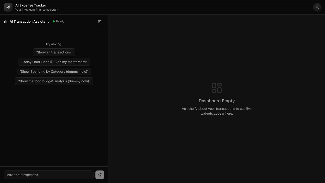 Agent First AI Personal Finance Manager