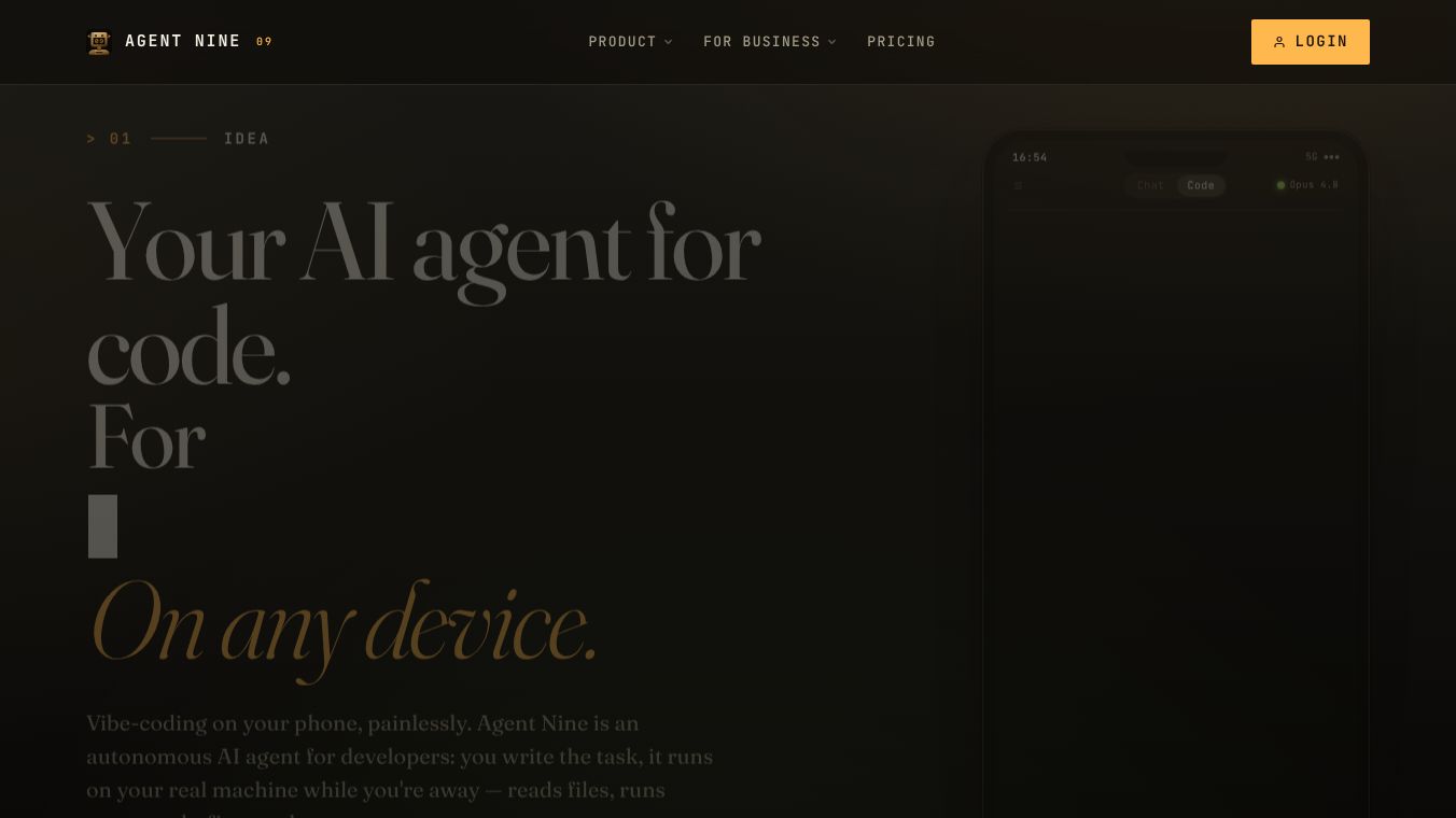 Agent Nine