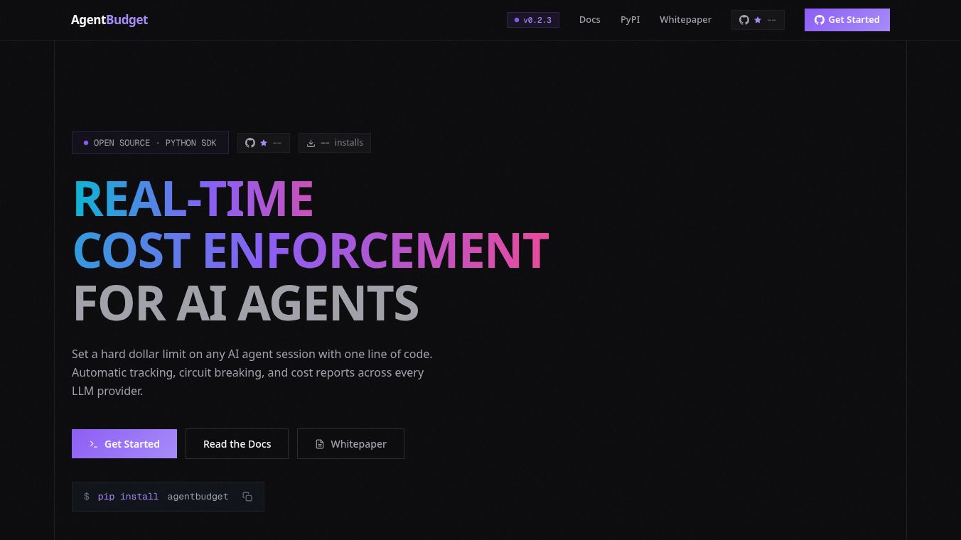 AgentBudget