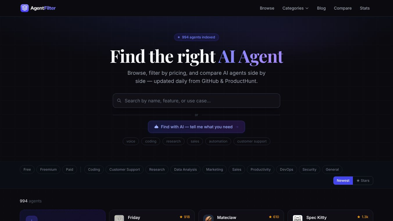 AgentFilter