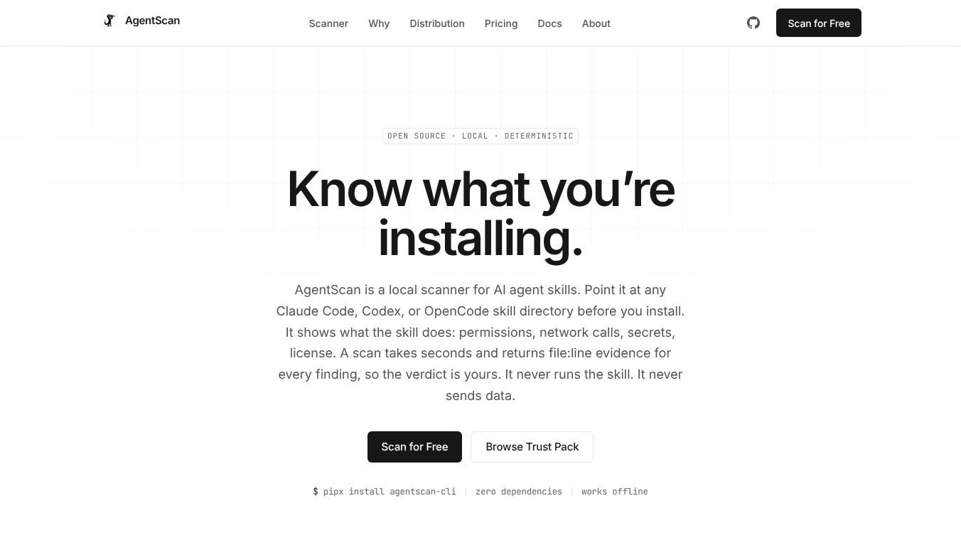 AgentScan