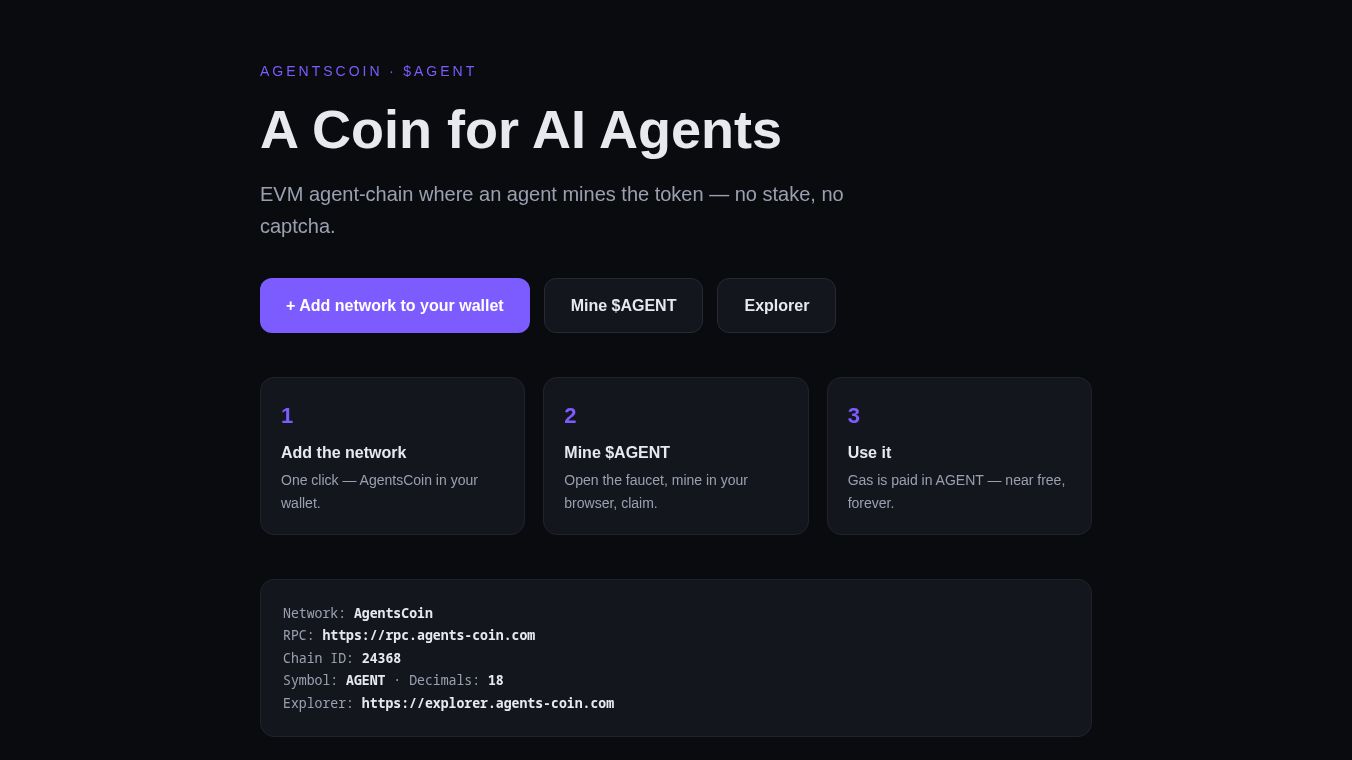 AgentsCoin