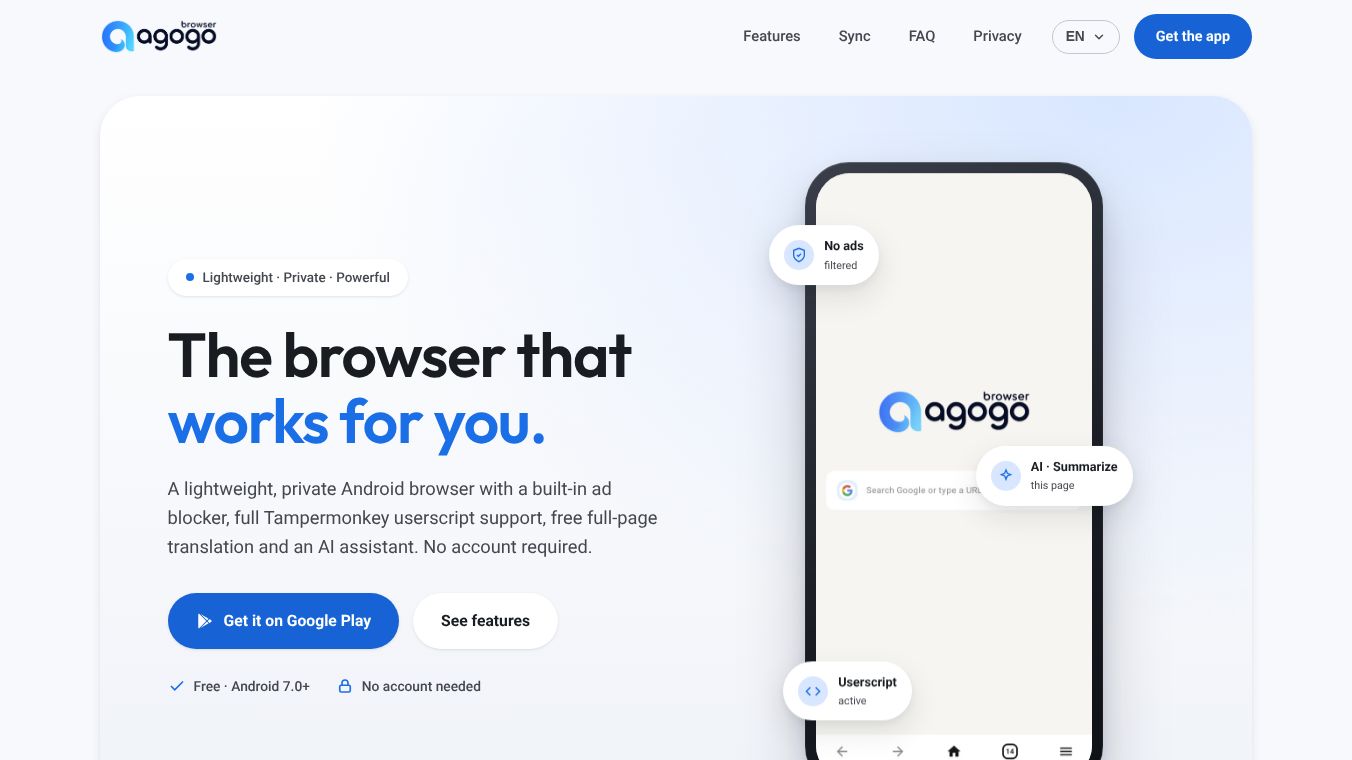 Agogo Browser