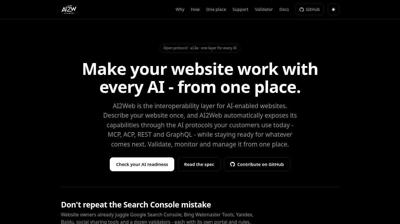AI2Web