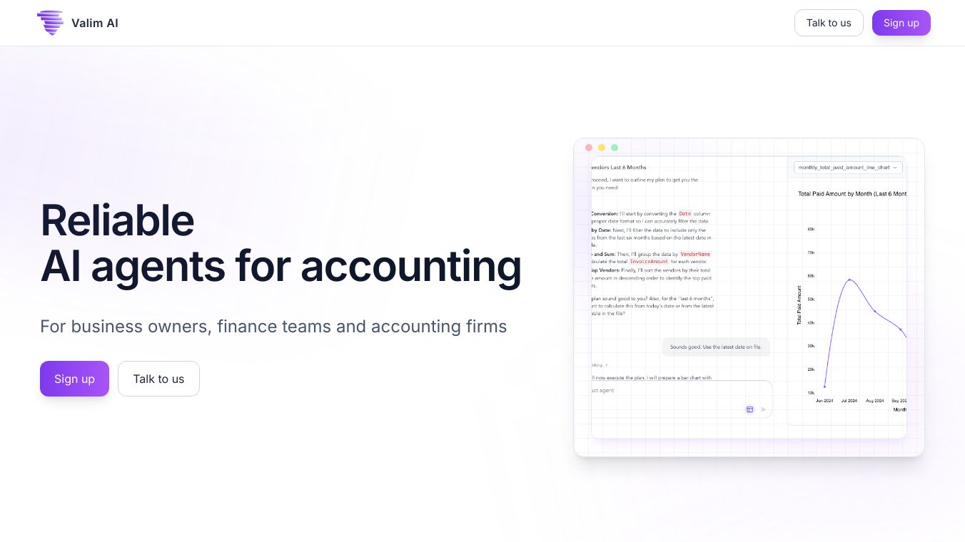 AI agents for tax, recon & data analysis