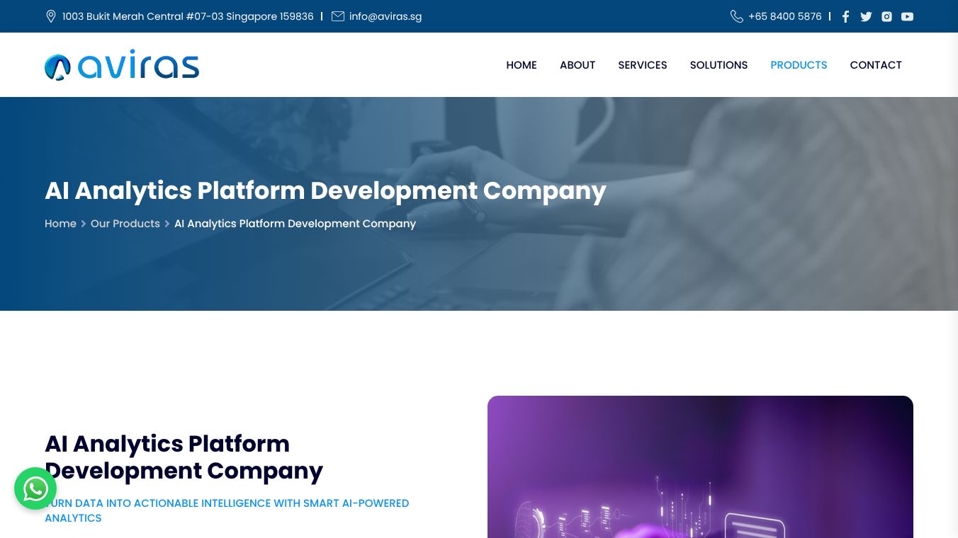 AI Analytics Platform | Aviras