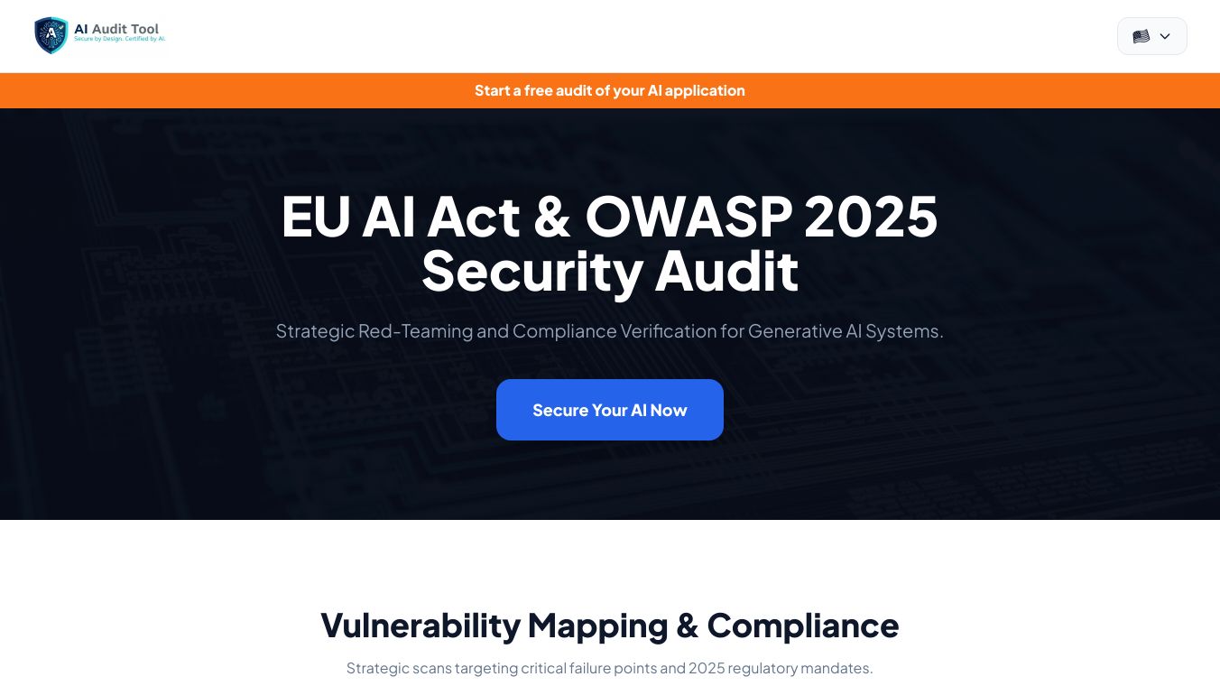 AI applications Compliance & Cyber Audit