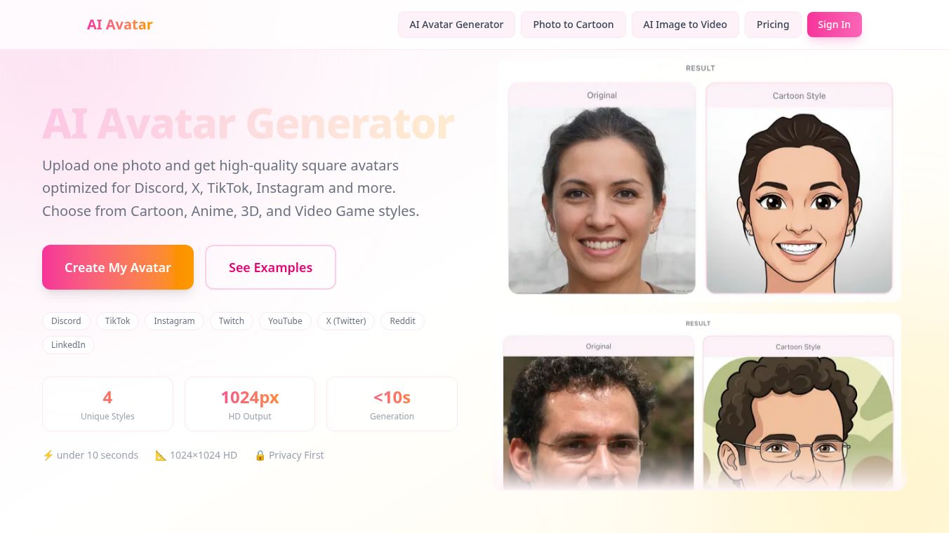 AI Avatar Generator
