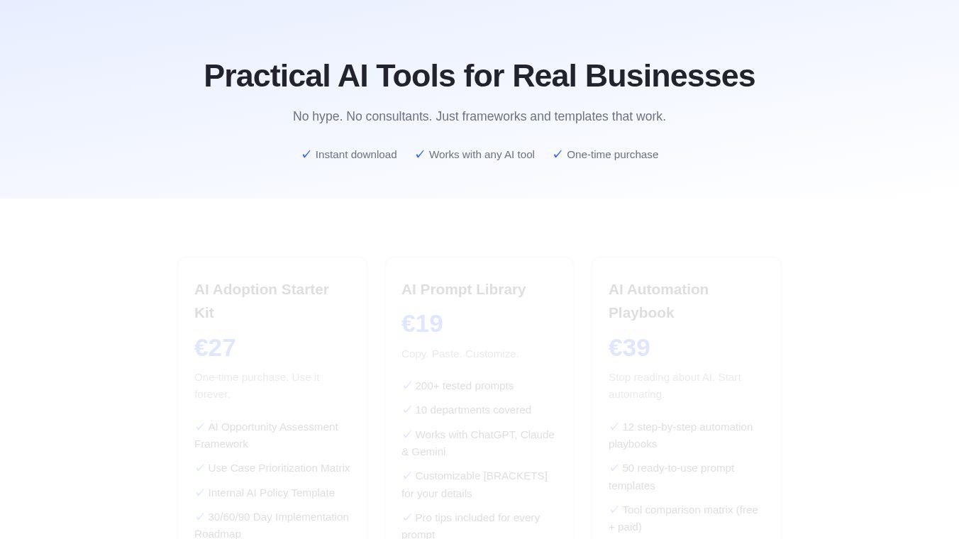 AI Business Toolkit