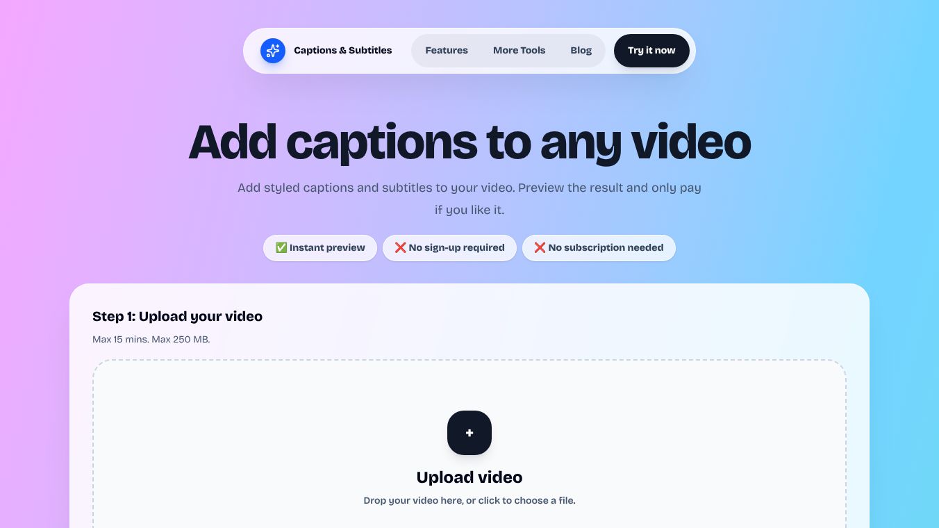 AI Captions