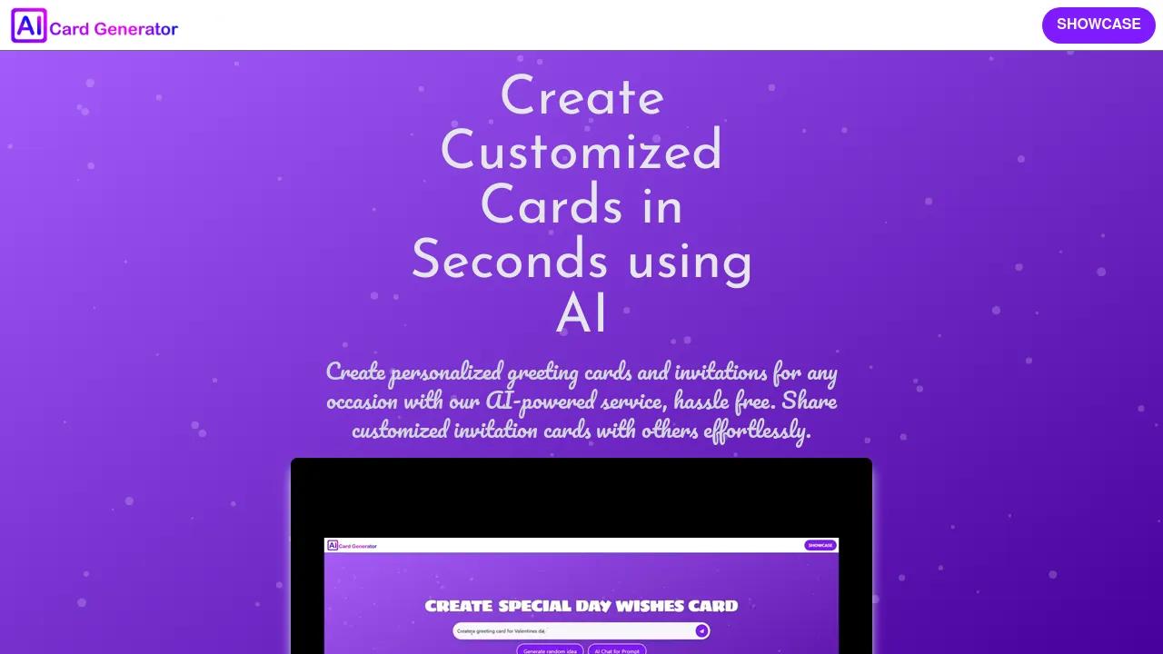 AI Card generator