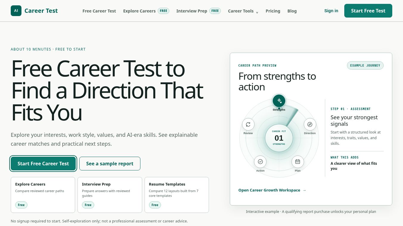 AI Career Test