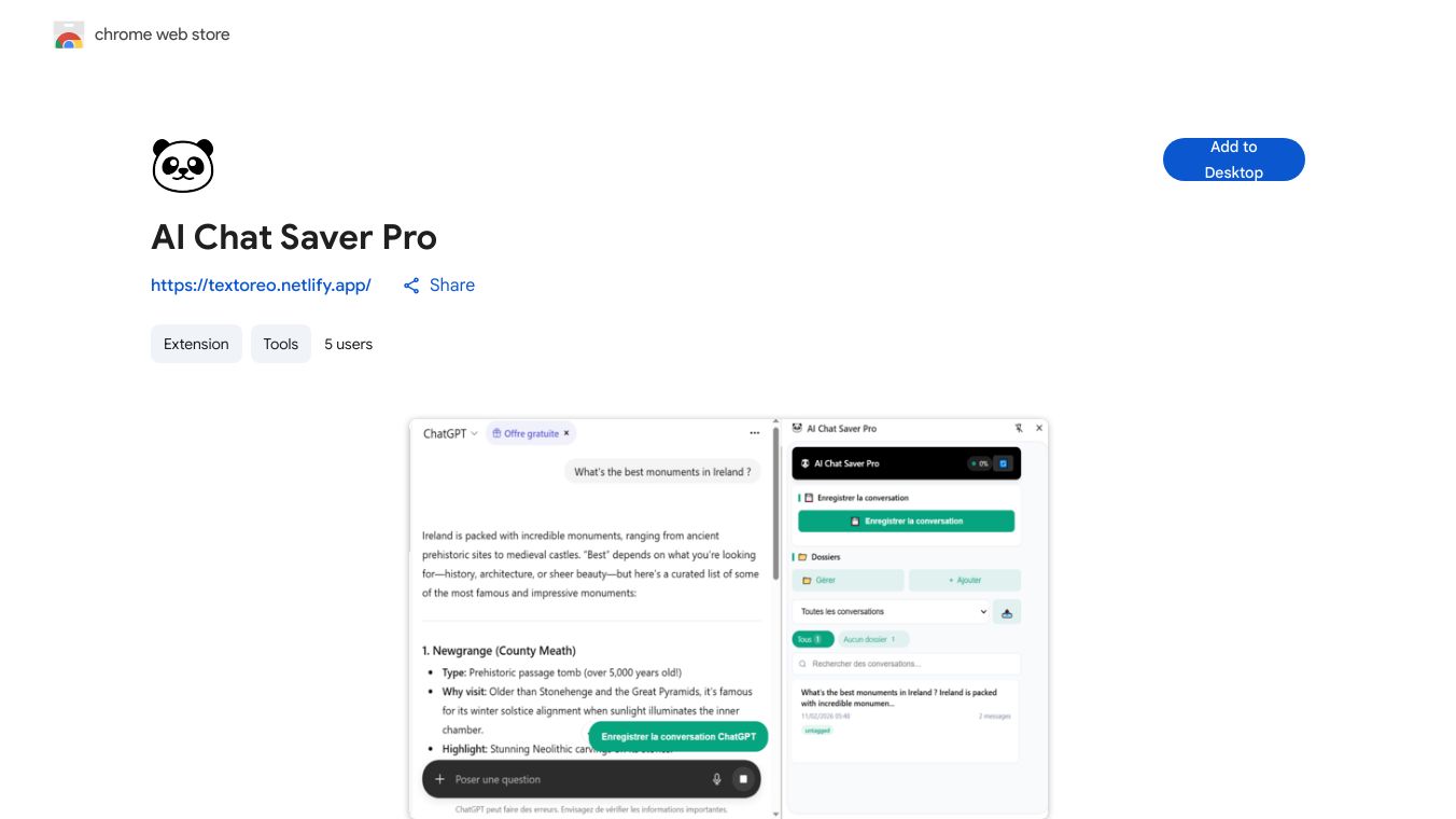 AI Chat Saver Pro
