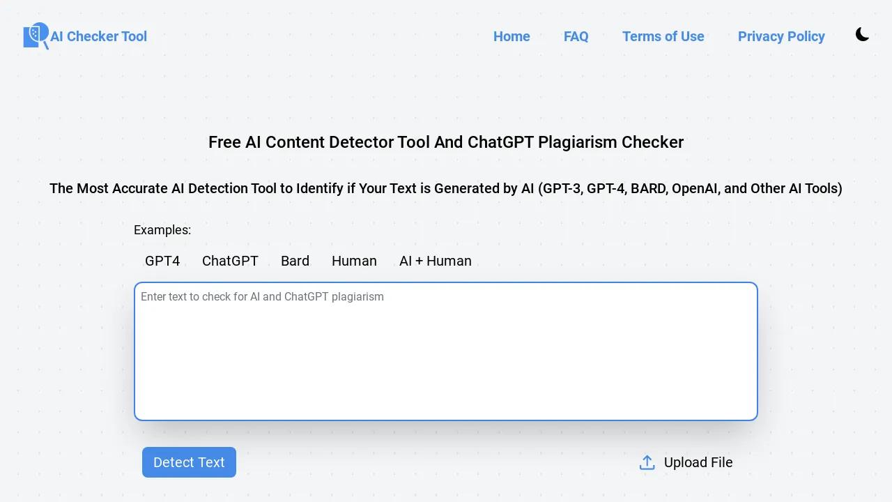 AI Checker Tool