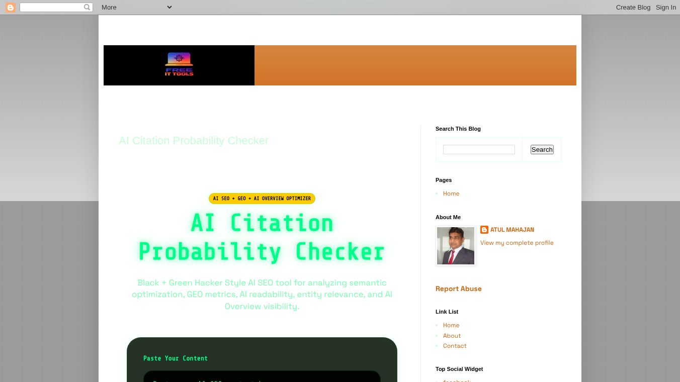 AI Citation Probability Checker