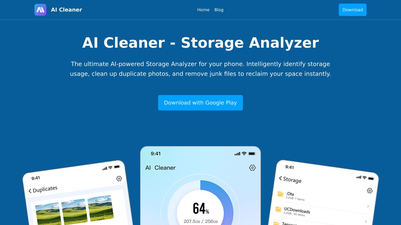 AI Cleaner App
