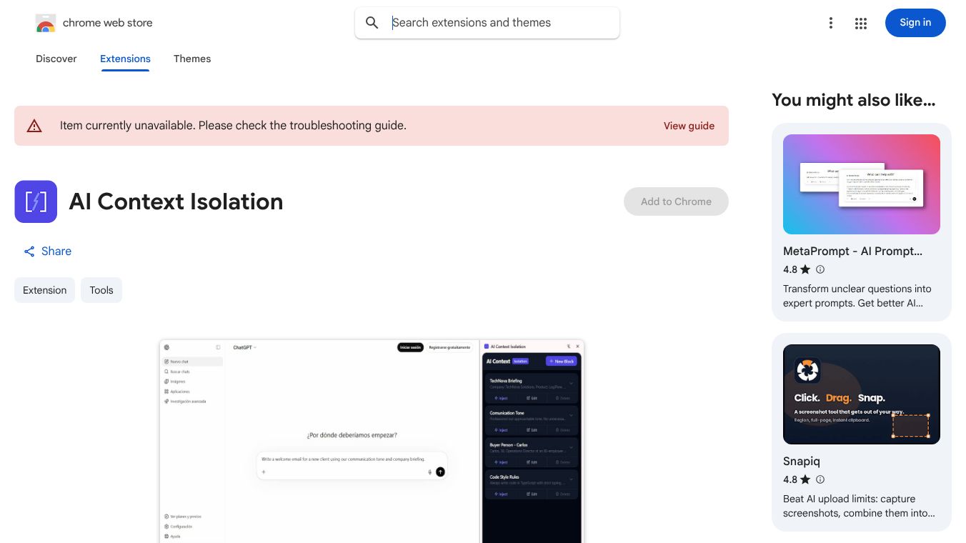 AI Context Isolation