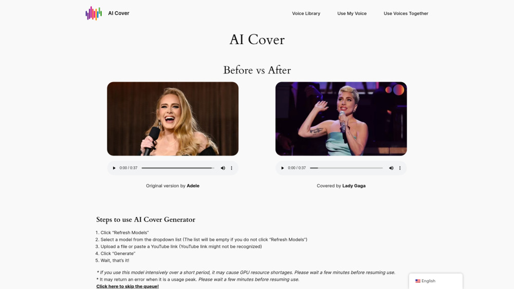 AI Cover Generator