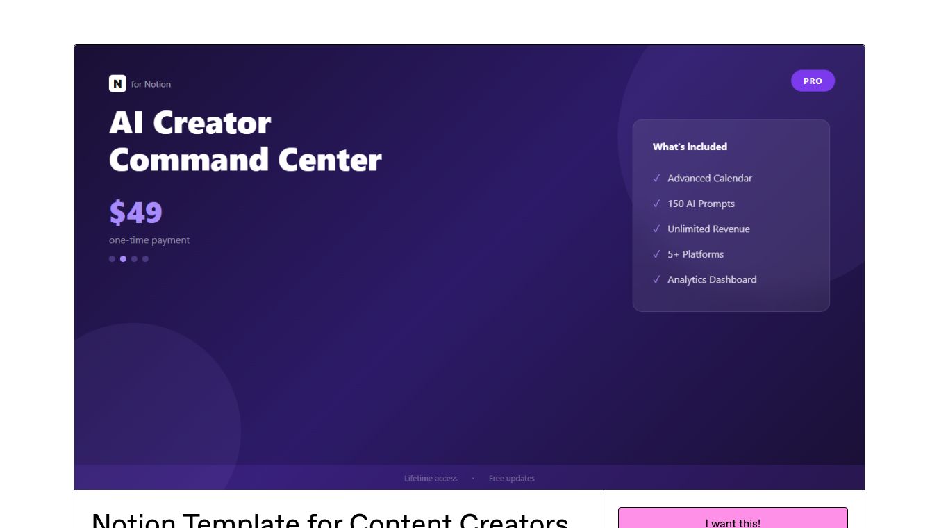 AI Creator Command Center