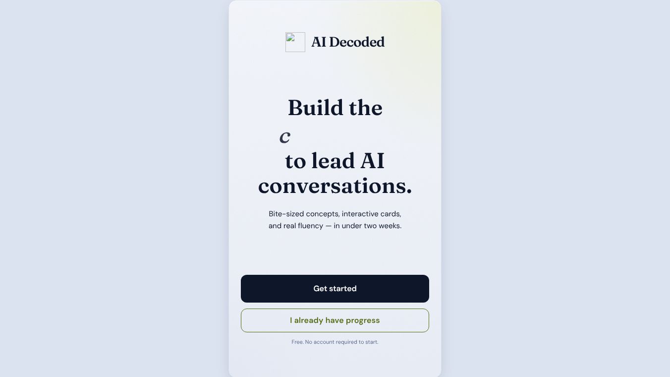 AI Decoded