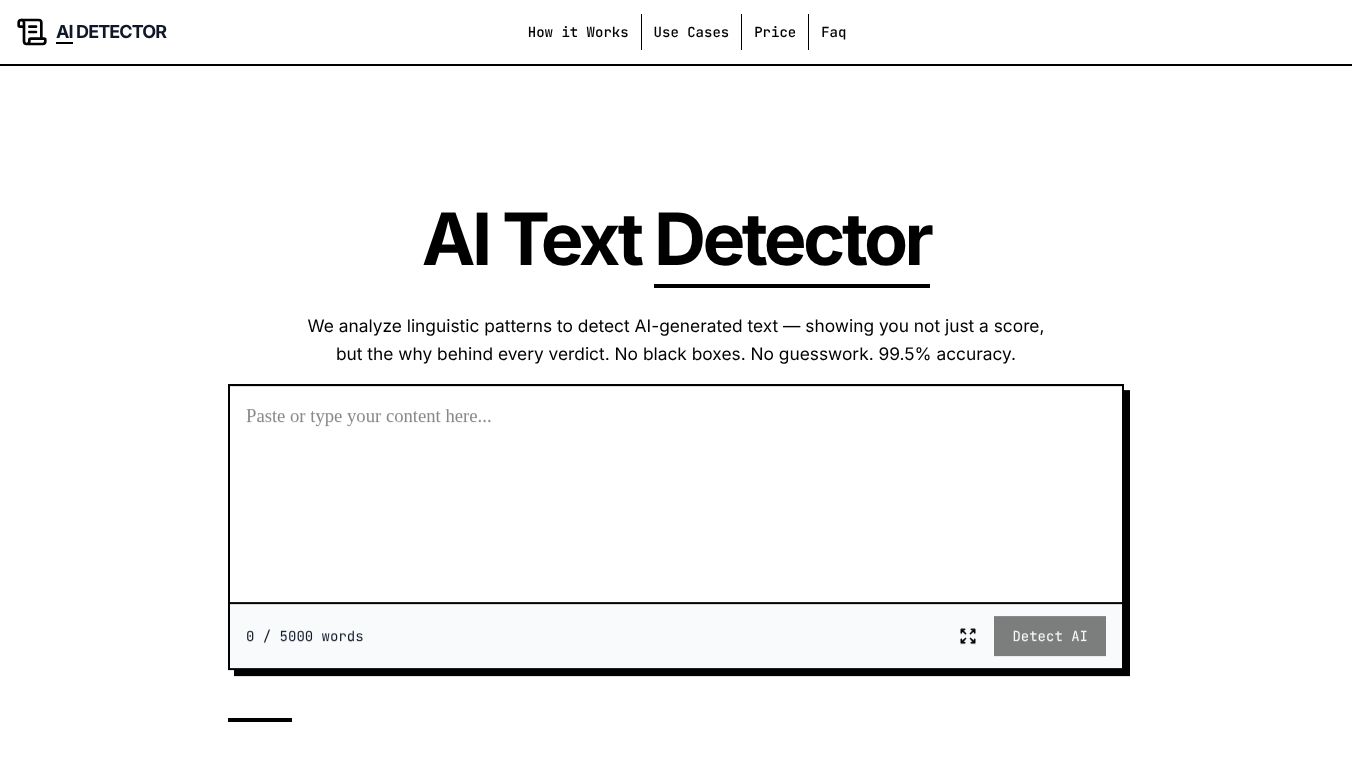 AI DETECTOR
