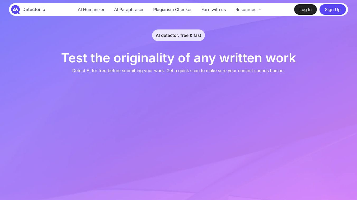 AI Detector - io