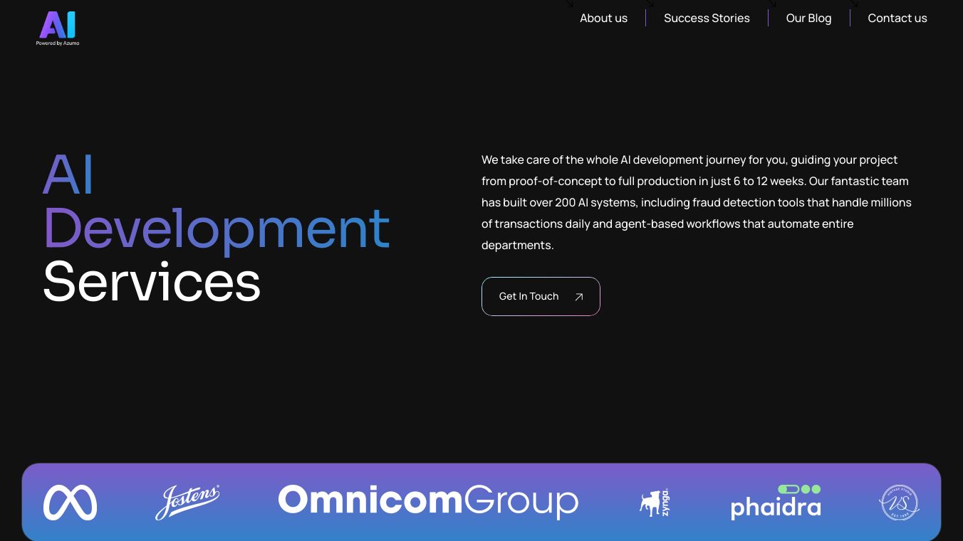 AI Development Services by Azumo