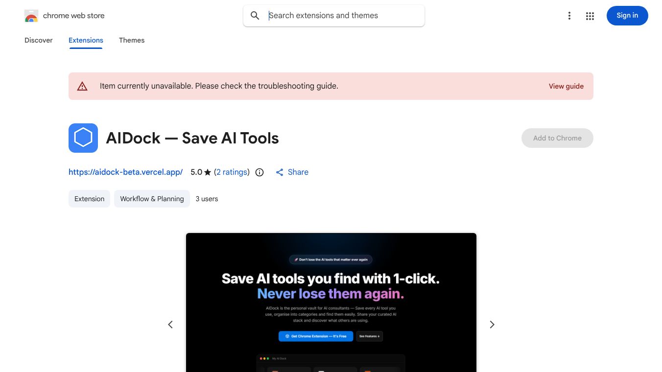 AI Dock