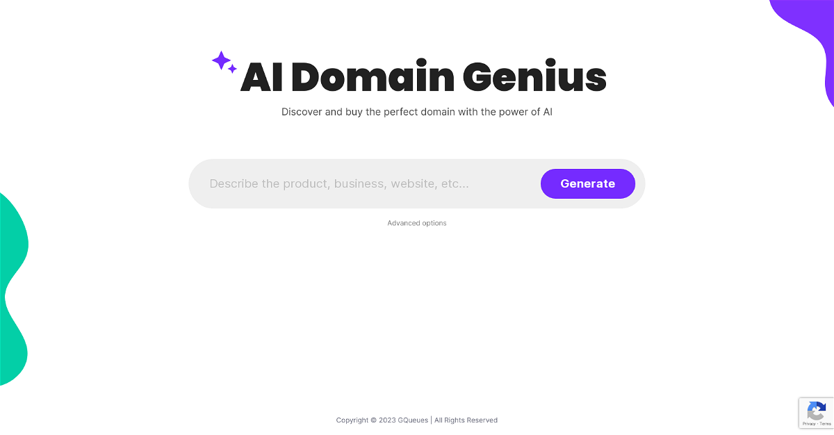 AI Domain Genius