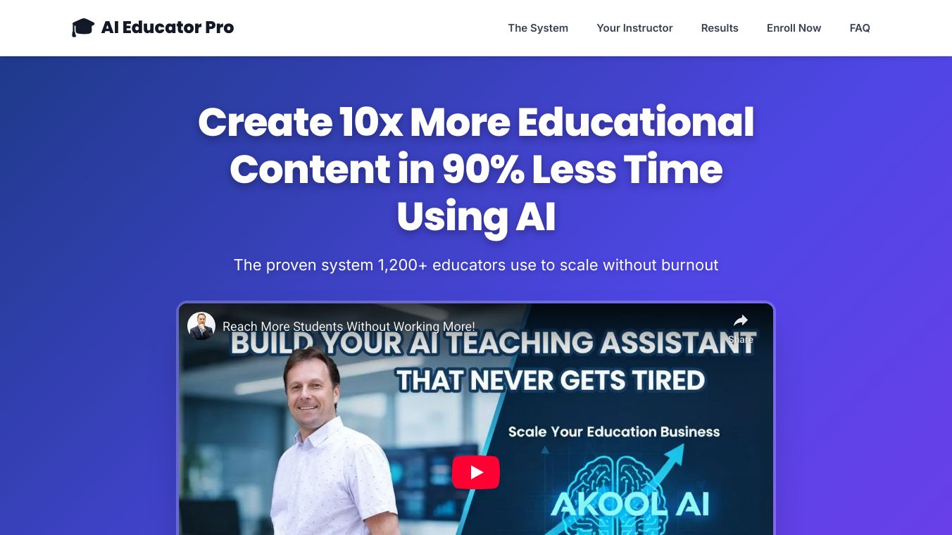 AI Educator Pro