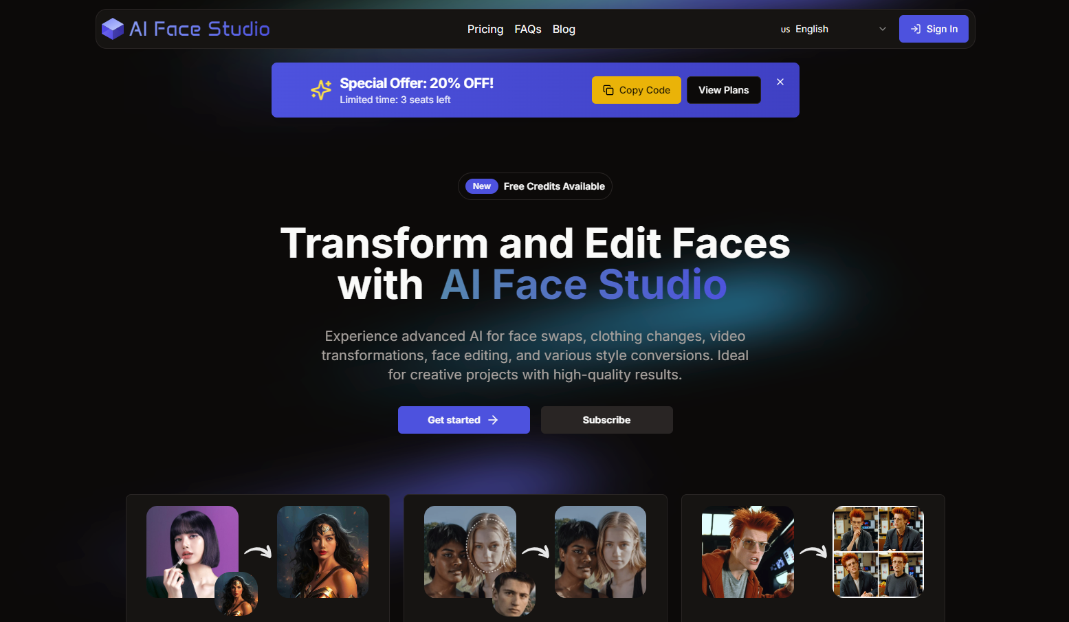 AI Face Studio